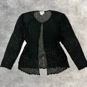 Vintage ikara beaded long sleeve